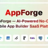 AppForge - AI-Powered No-Code Mobile App Builder SaaS Platform
