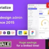 Materialize - Material Design Admin Template